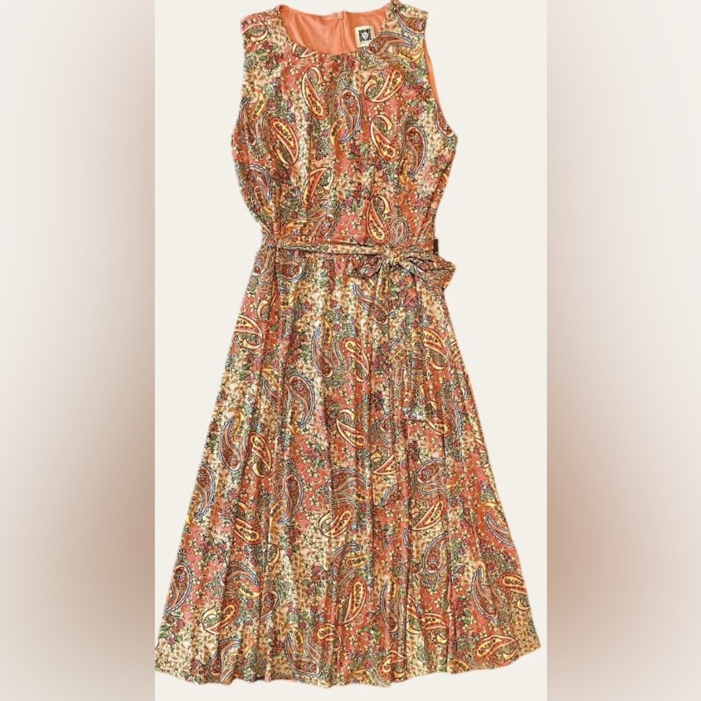 Anne Klein Classy Bohemian Dress, Size 12. NWOT.